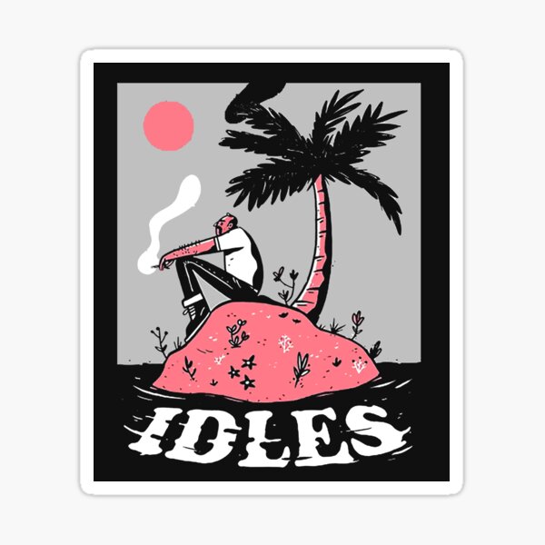"idles band best logo" Sticker for Sale by Eforsenes74 Redbubble