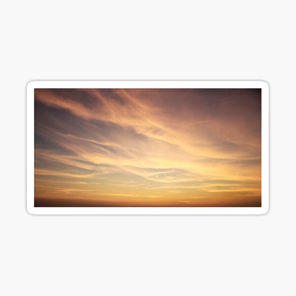 Evening Sky Sticker