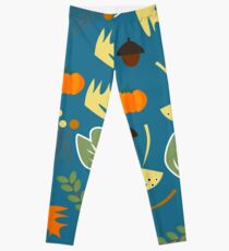 Autumnal pattern Leggings
