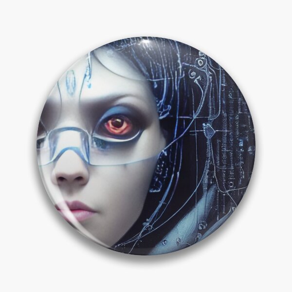 Item preview, Alien woman inside a super computer designed and sold by ManoloB.