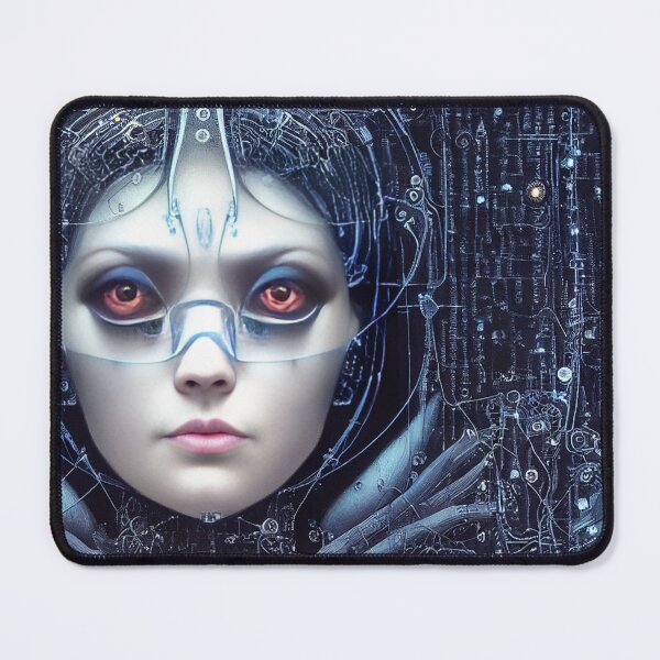 Item preview, Alien woman inside a super computer designed and sold by ManoloB.
