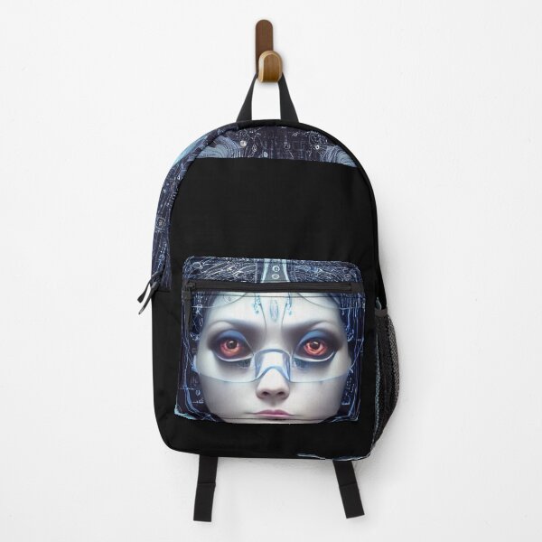 Item preview, Alien woman inside a super computer designed and sold by ManoloB.