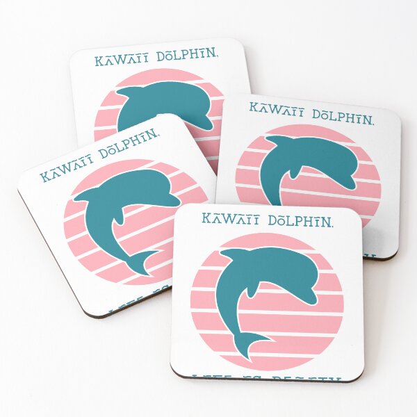Item preview, Kawaii Dolphin, Life Is Beauty , designed and sold by FOODIESART.