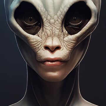 grey alien art