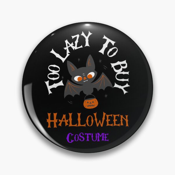 Item preview, Too Lazy To Buy Halloween Costume bat designed and sold by UnstoppableShpy.