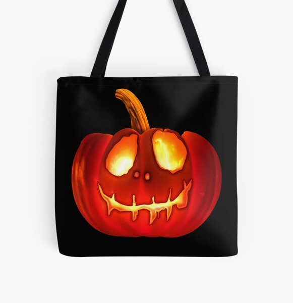 Halloween Party Tote Bags Kids Pumpkin Trick Or Treat Handbag