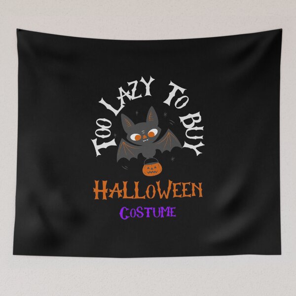 Item preview, Too Lazy To Buy Halloween Costume bat designed and sold by UnstoppableShpy.