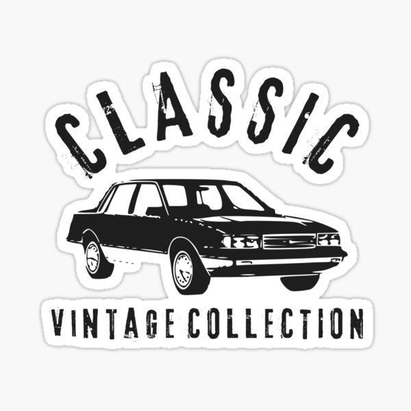 "Classic vintage car" Sticker for Sale by Jimsgreatloot Redbubble
