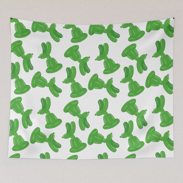 Item preview, GREEN RABBIT BALLOON designed and sold by Terevela.