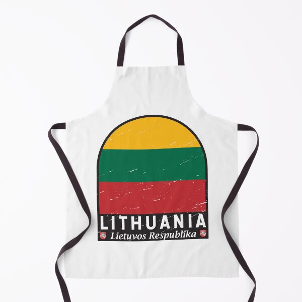 Item preview, Lithuania Flag Emblem Distressed Vintage designed and sold by KrisSidDesigns.