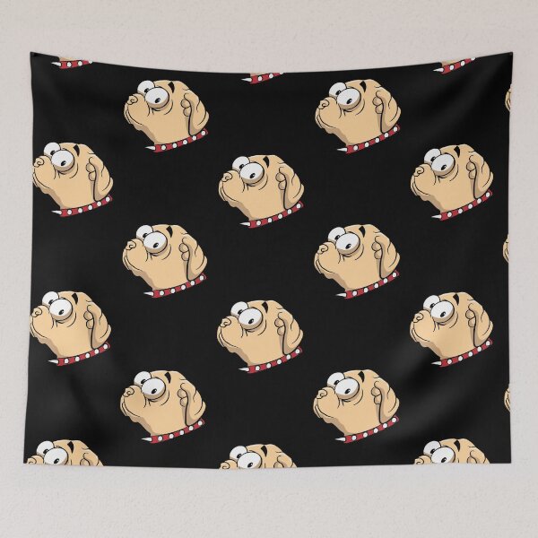Item preview, Funny Big Eyes Bulldog Dog Graphic Design designed and sold by zoripet Store.
