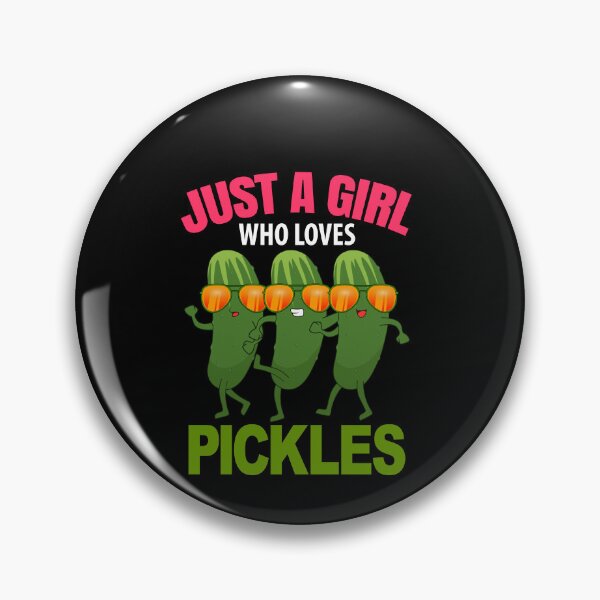 Item preview, just a girl who loves pickles Cucumber gift designed and sold by Ibu83.