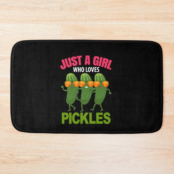Item preview, just a girl who loves pickles Cucumber gift designed and sold by Ibu83.