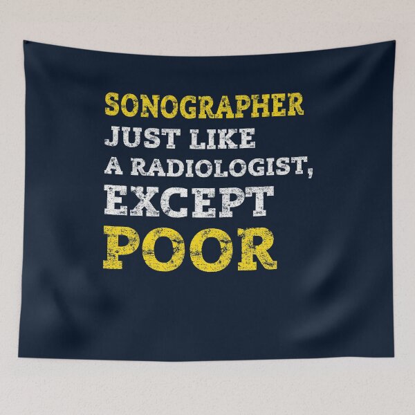 Item preview, Funny Sonographer Ultrasound Technician Distressed Style designed and sold by niftee.