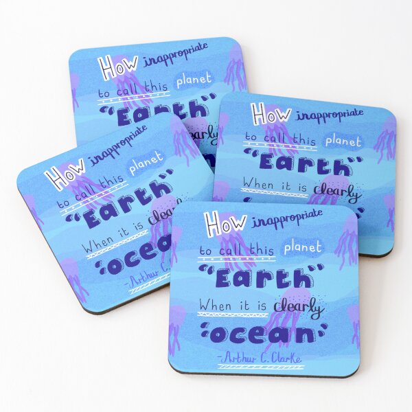 Item preview, Marine Biology Quote designed and sold by Geek-topia.