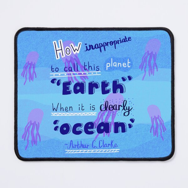 Item preview, Marine Biology Quote designed and sold by Geek-topia.