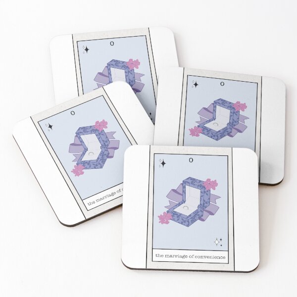 Item preview, Marriage of Convenience Tarot Card designed and sold by lollythefangirl.