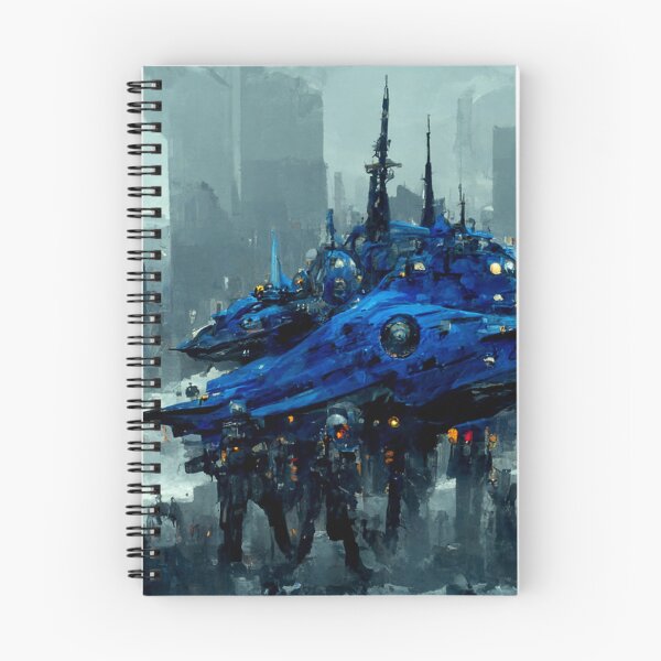 Item preview, Scifi Blue A3 designed and sold by rabogallery2020.