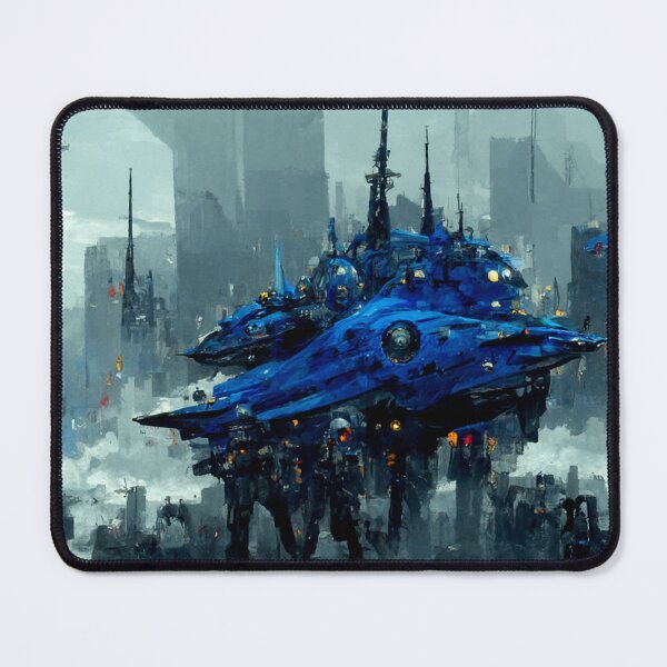 Item preview, Scifi Blue A3 designed and sold by rabogallery2020.