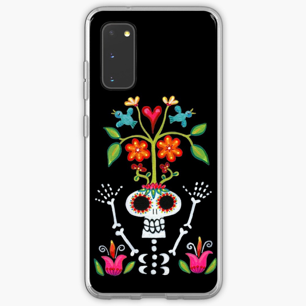 Happy Skelly with Tree Case & Skin for Samsung Galaxy