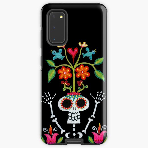 Happy Skelly with Tree Samsung Galaxy Tough Case