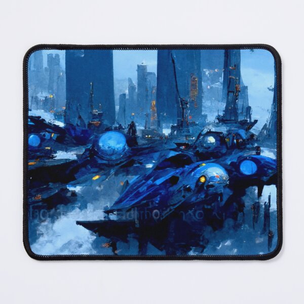 Item preview, Scifi Blue A4 designed and sold by rabogallery2020.