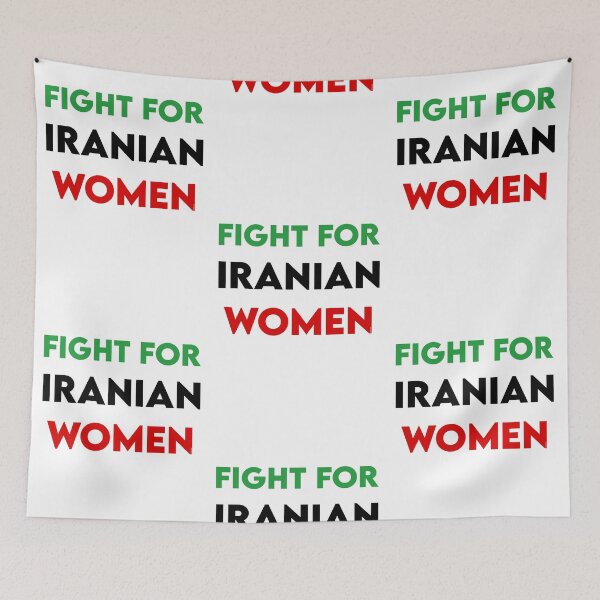 Item preview, Fight for Iranian women powerful protest Iran  designed and sold by YOStudios.