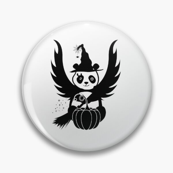 Item preview, Panda Witch Pumpkin designed and sold by lifestylegate.