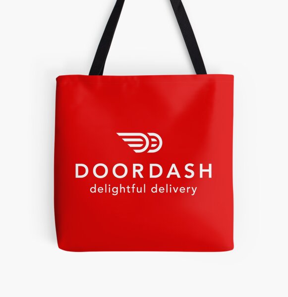 Doordash Driver Tote Bags Redbubble