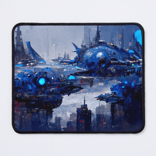 Item preview, Scifi Blue A6 designed and sold by rabogallery2020.