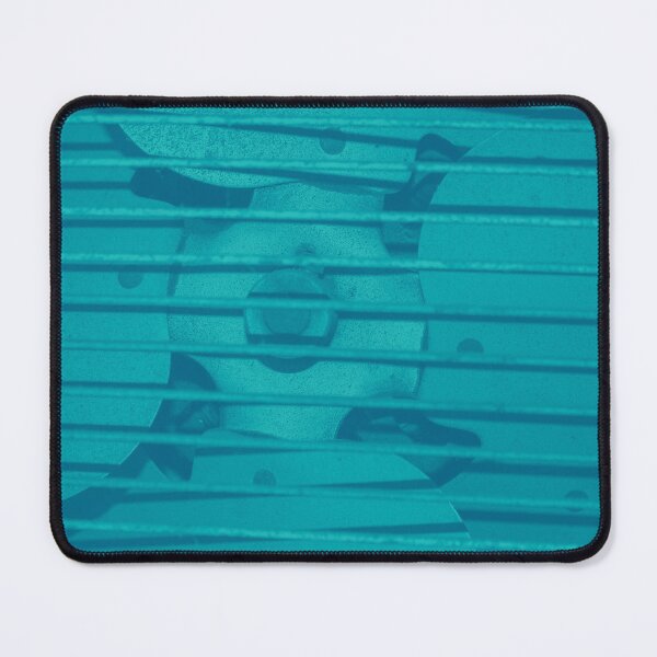 Item preview, Close up of Old Fan Green Blue Gradient designed and sold by AliCatOriginals.