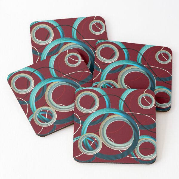 Item preview, Mezcla de diseño abstracto burdeos designed and sold by Designsbyshell.