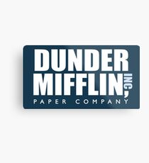 the office Metal Print