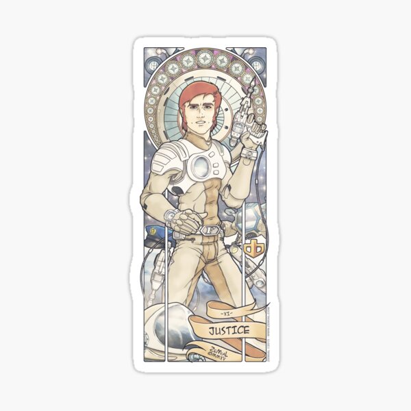 XI - JUSTICE (ZeMiaL) Sticker