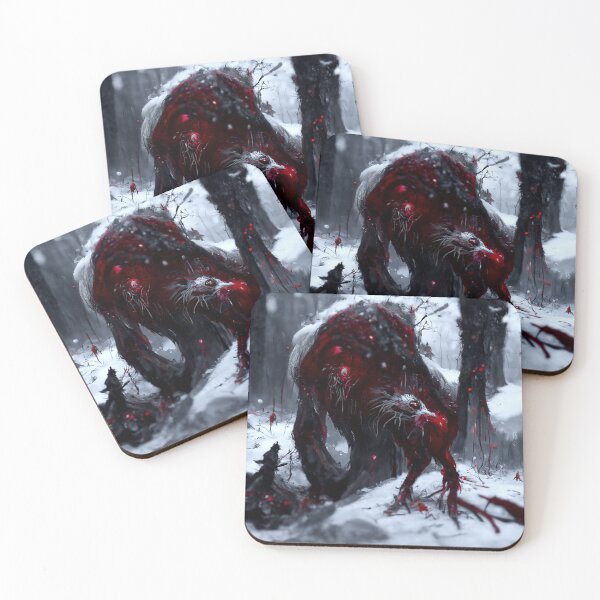 Item preview, Winter Forest Beast B1 designed and sold by rabogallery2020.