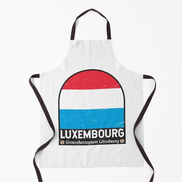 Item preview, Luxembourg Flag Emblem Distressed Vintage designed and sold by KrisSidDesigns.