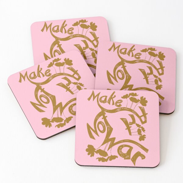 Item preview, Make art not war, original slogan, designed and sold by Chakilogy.