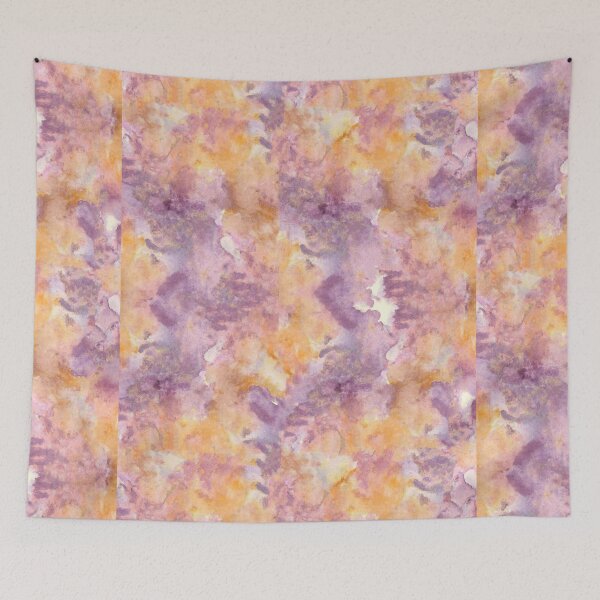 Item preview, Purple Orange Watercolor Painting designed and sold by Chrismas17.