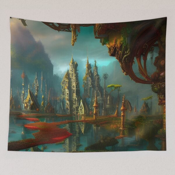 Item preview, Fairy city designed and sold by Lucian Lupescu.