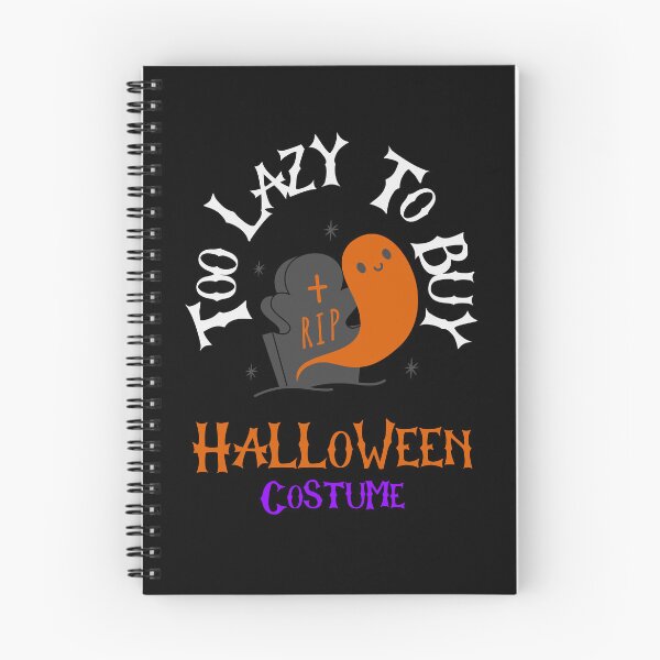 Item preview, Too Lazy To Buy Halloween Costume boo RIP designed and sold by UnstoppableShpy.