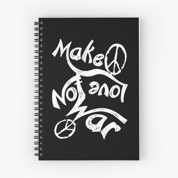 Item preview, Make love not war, original slogan, V555.  designed and sold by Chakilogy.