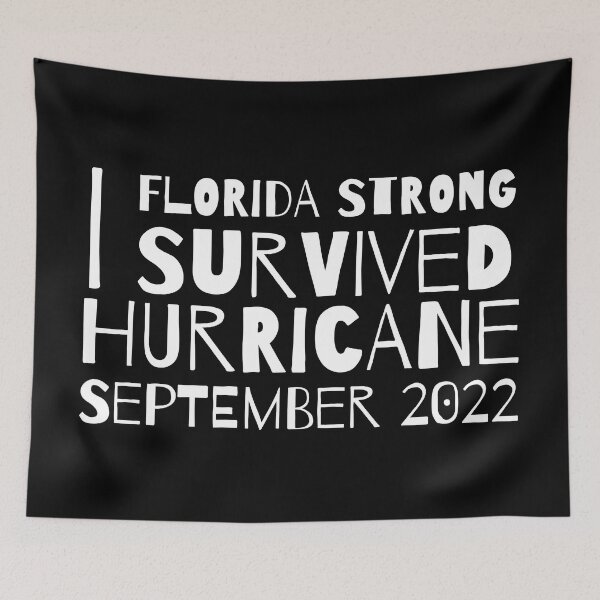 Item preview, Florida strong I Survived Ian September 2022 designed and sold by wiggy38.