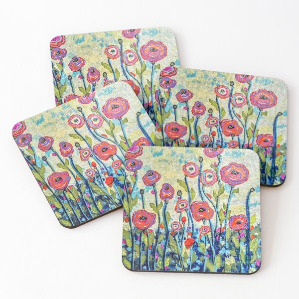 Item preview, Poppies Delight designed and sold by CarrieSharpArt.