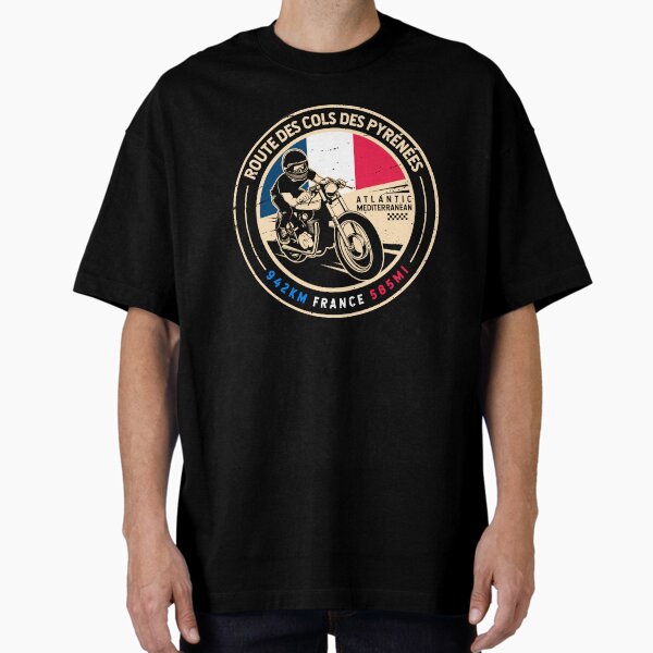 Vista previa del artículo con la obra «Ruta de los Cols | Pirineos | Motocicleta», diseñado y vendido por KrisSidDesigns.