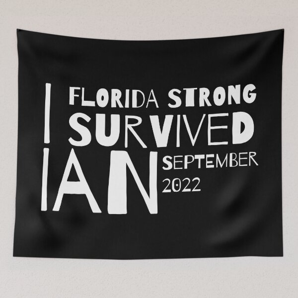 Item preview, Florida strong I Survived Ian September 2022 designed and sold by wiggy38.