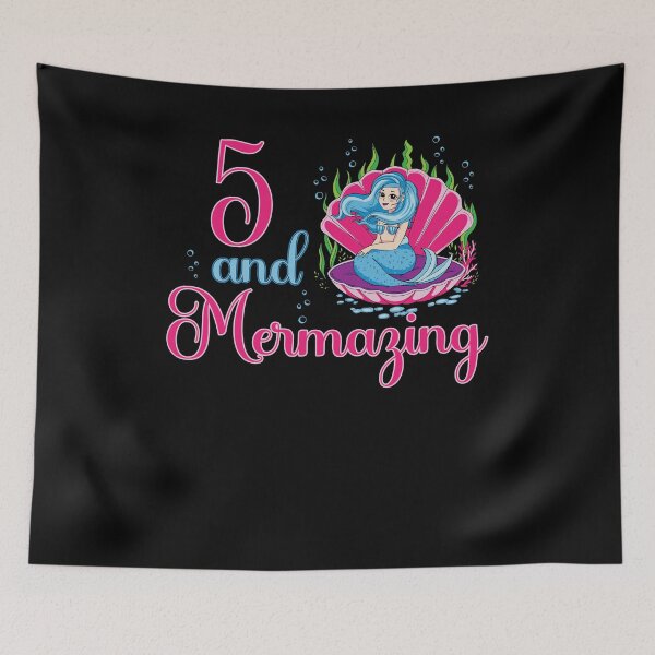 Item preview, 5th Birthday Mermaid mermazing 5 Years Old designed and sold by Ibu83.