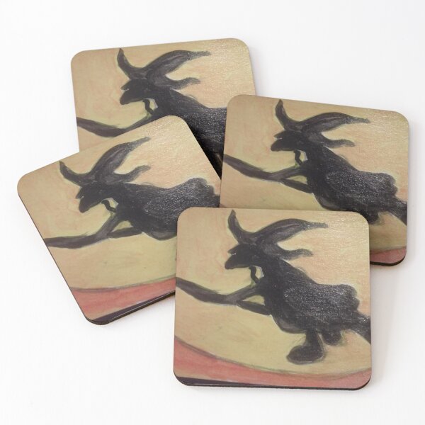 Item preview, Flying witch by Charlie Dingler designed and sold by CharlieDingler.