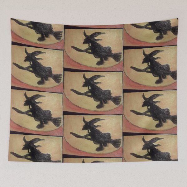 Item preview, Flying witch by Charlie Dingler designed and sold by CharlieDingler.