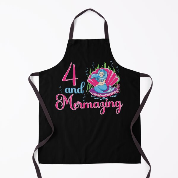 Item preview, 4th Birthday Mermaid mermazing 4 Years Old designed and sold by Ibu83.