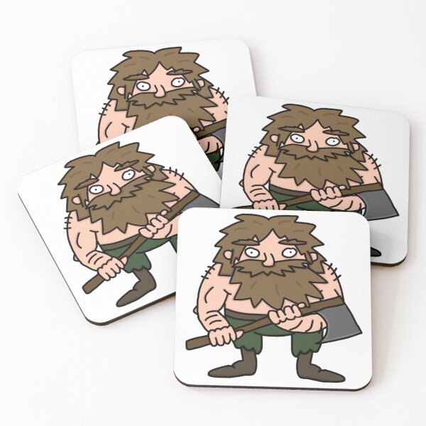 Item preview, Dwarf with an axe designed and sold by JSGB.